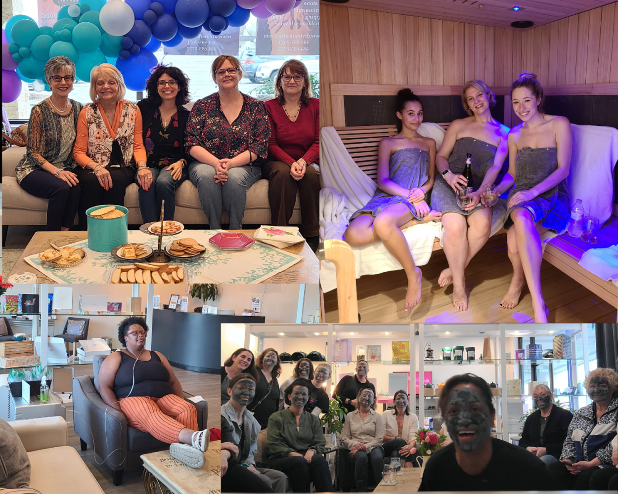 Downingtown spa party
