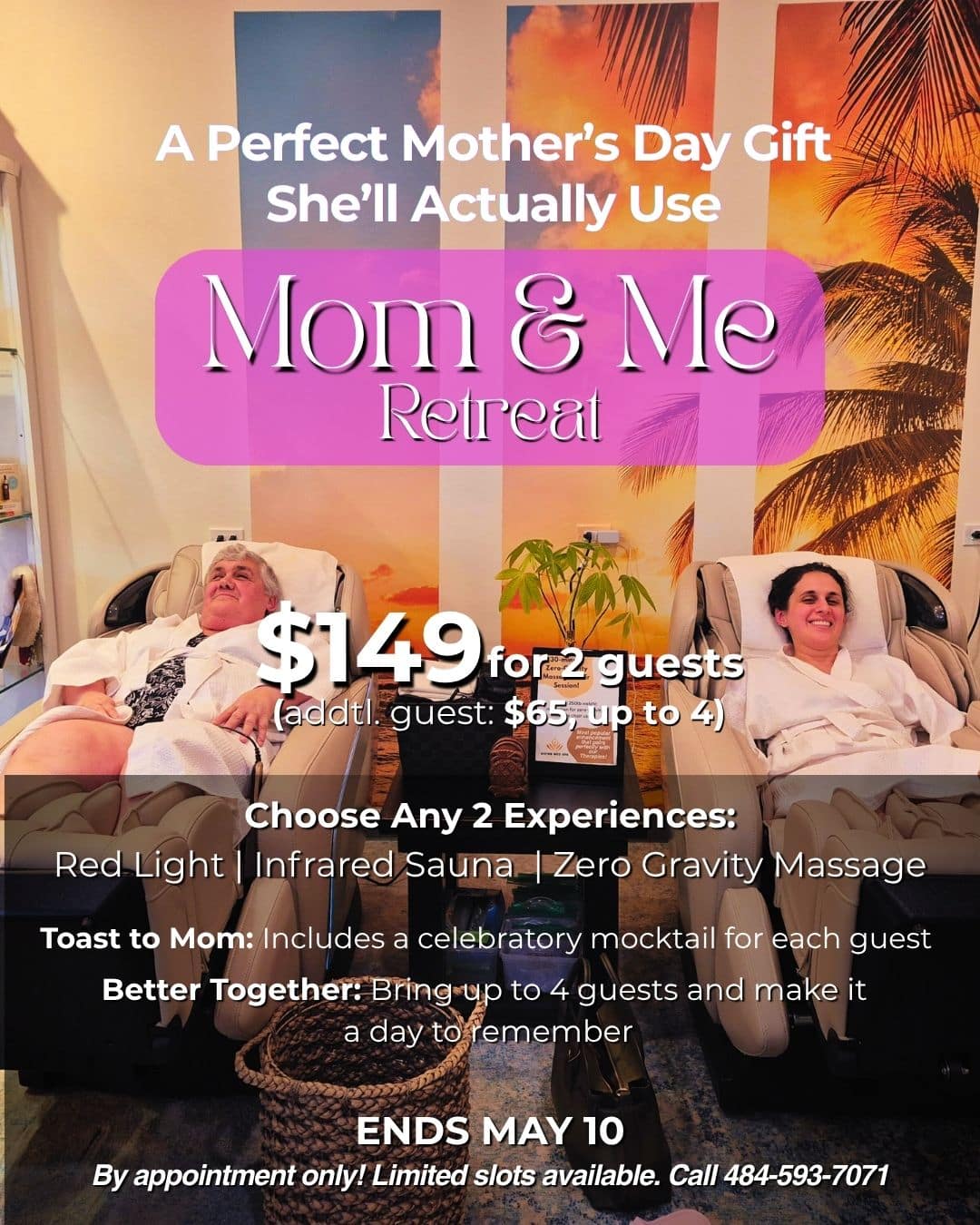 Mother's day spa package