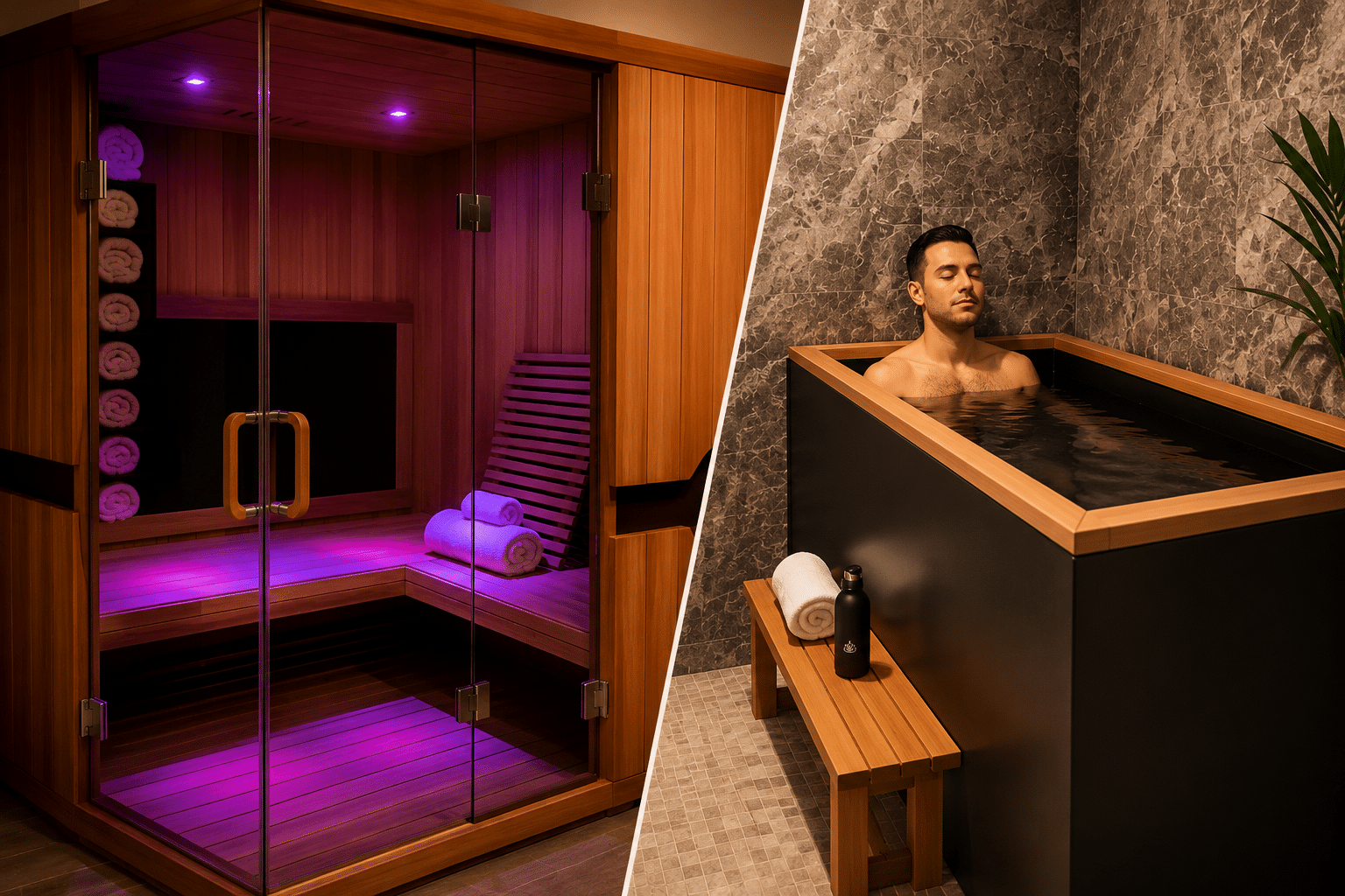 Fire and Ice Cold Plunge, Contrast Therapy, Fire and Ice in Exton